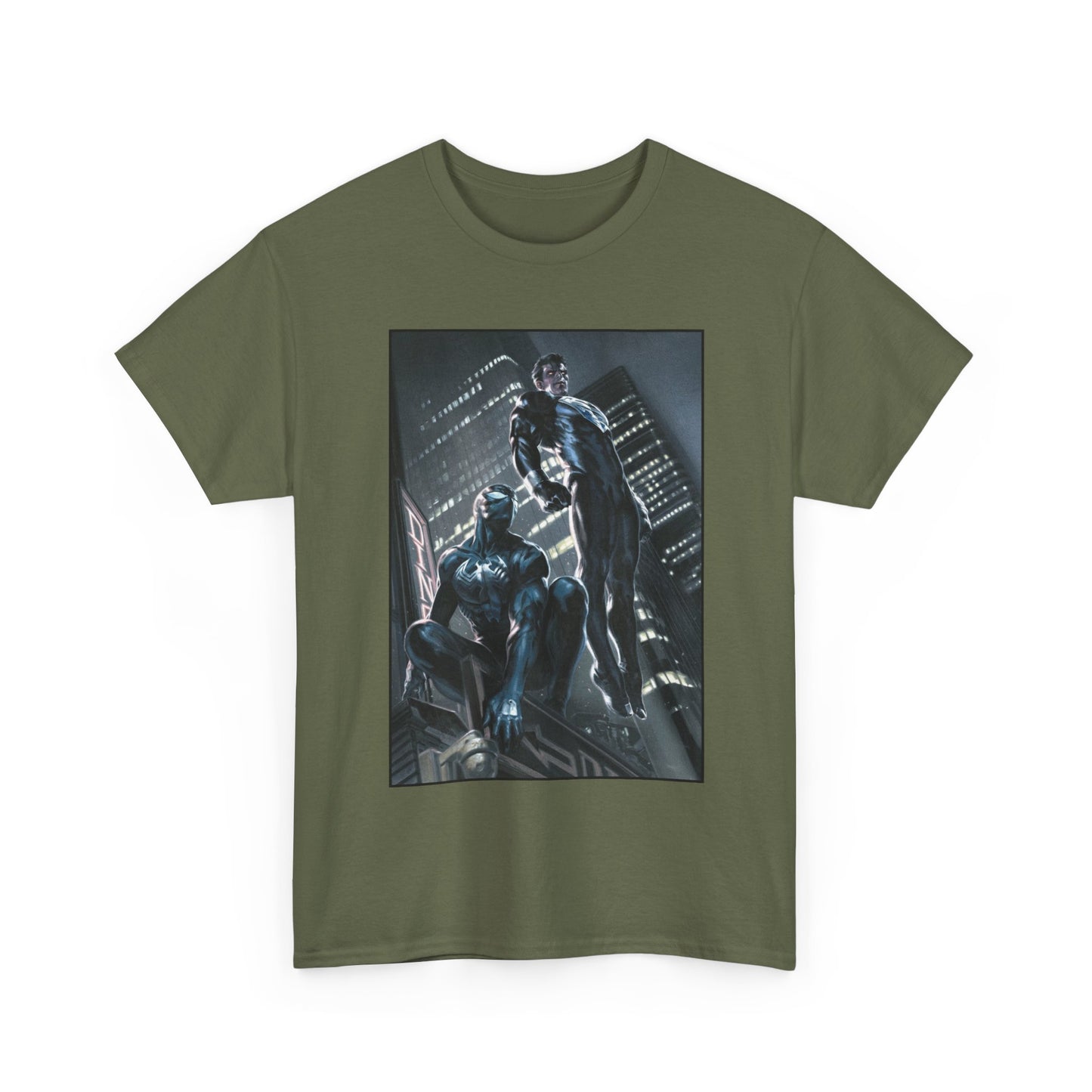Superman/Amazing Spider-Man T-Shirt - Gabriele Dell'Otto Variant Art - DC/Marvel Comics