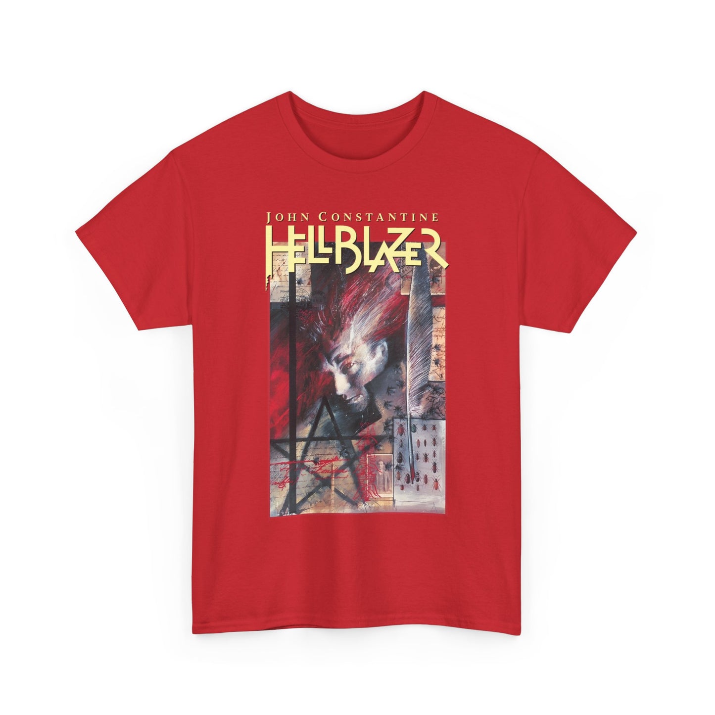 John Constantine Hellblazer T-Shirt - Dave McKean Art - DC Comics/Vertigo