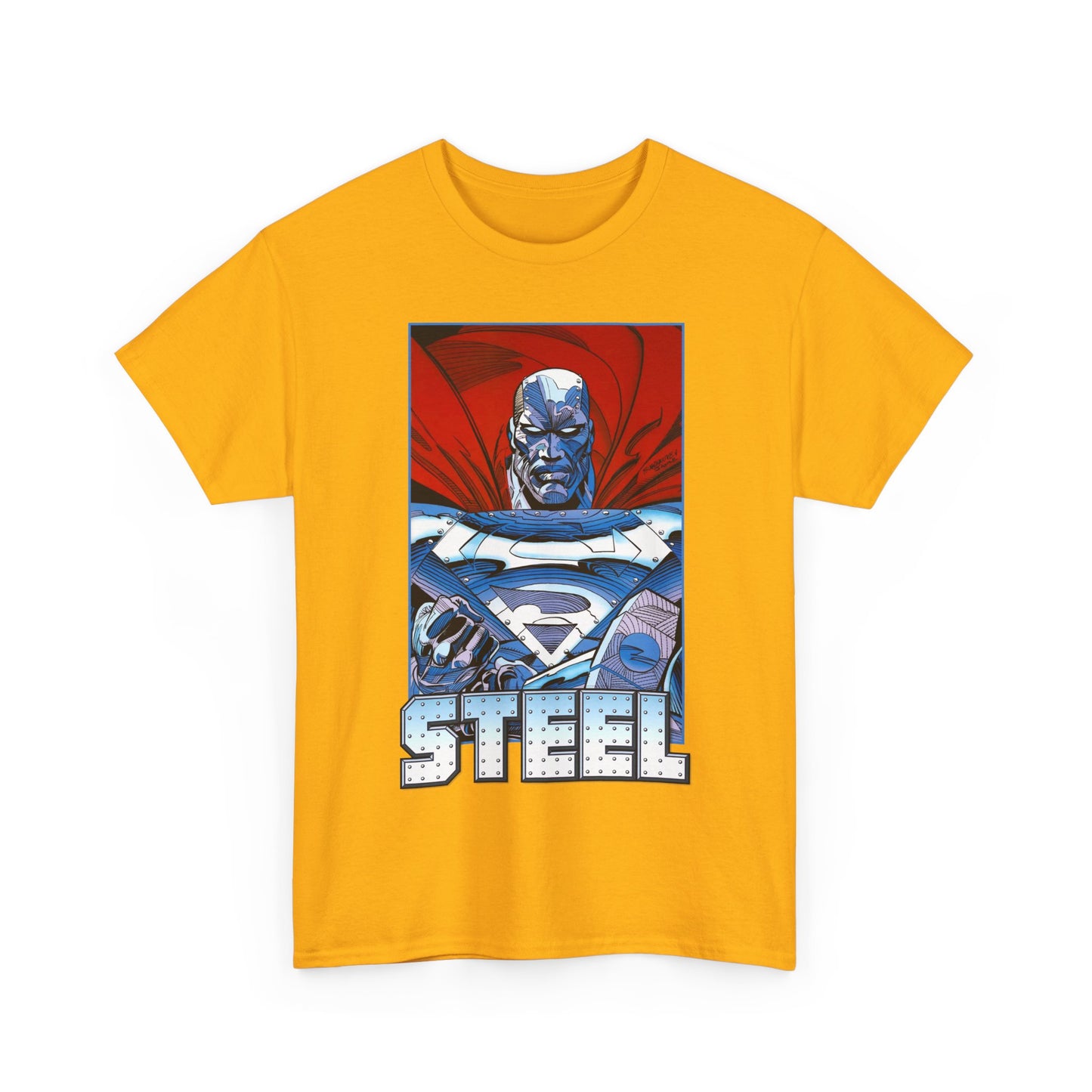 Steel T-Shirt - Superman Family - Reign of the Supermen - John Henry Irons - Steelworks - DC Comics