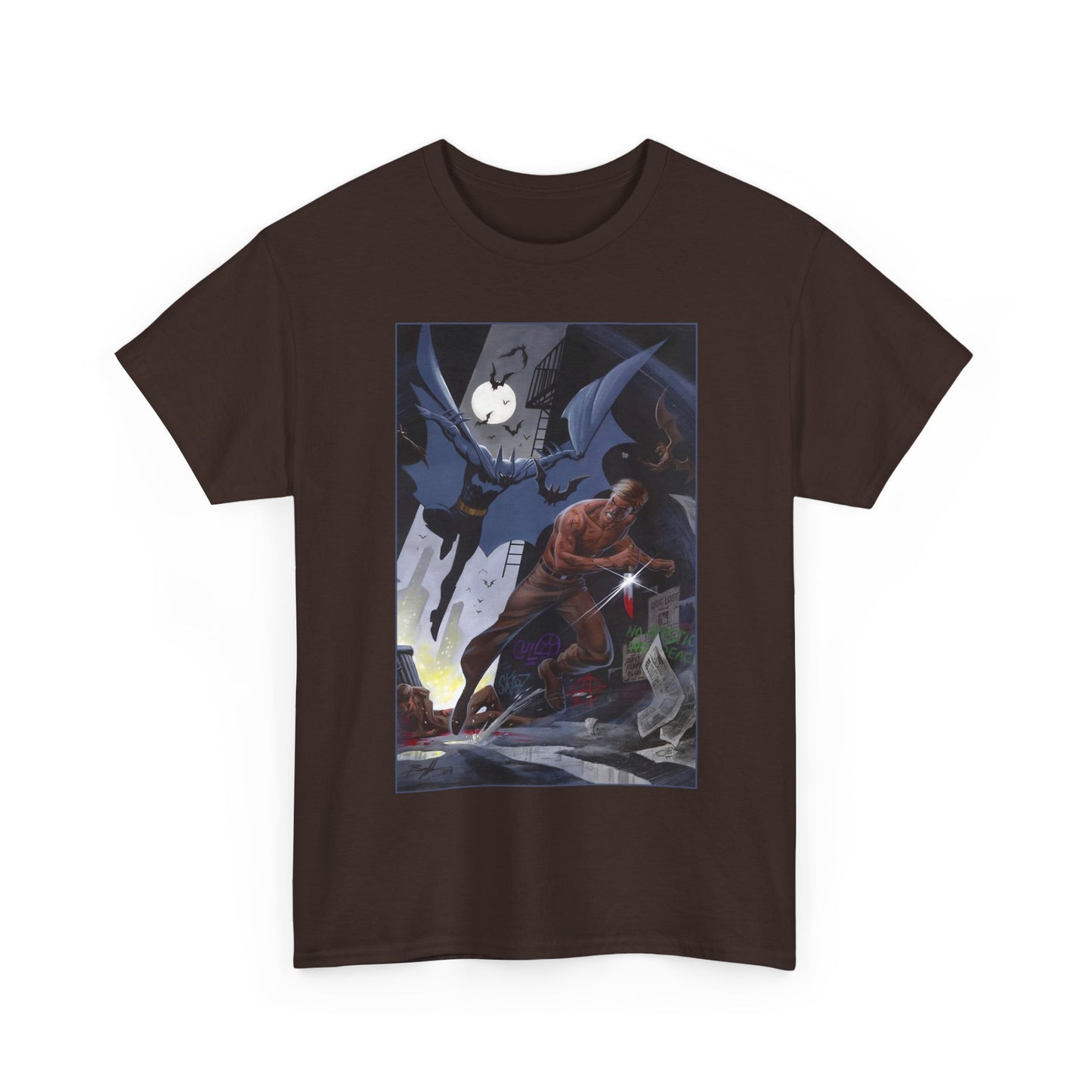Batman T-Shirt - Norm Breyfogle Art - DC Comics