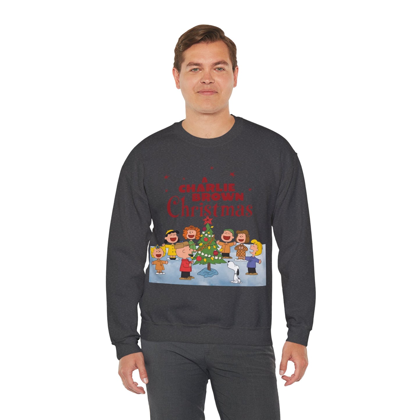 A Charlie Brown Christmas Crewneck Sweatshirt - Snoopy, Lucy, Linus, Sally, Schroeder