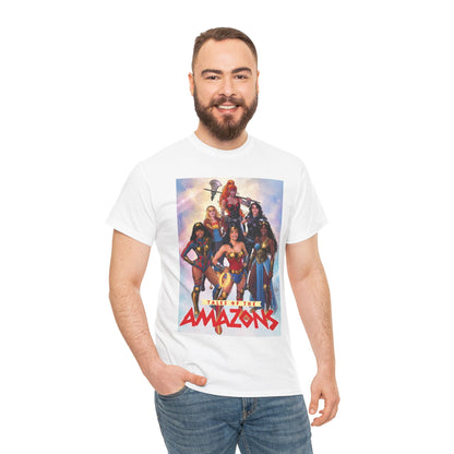 Tales of the Amazons T-Shirt - Nicola Scott Art - Wonder Woman, Wonder Girl, Troia, Nubia, Artemis, Queen Hippolyta, Yara Flor, Donna Troy - DC Comics