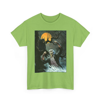 Solomon Grundy T-Shirt - Bernie Wrightson Art - Batman Watching From the Trees - DC Comics