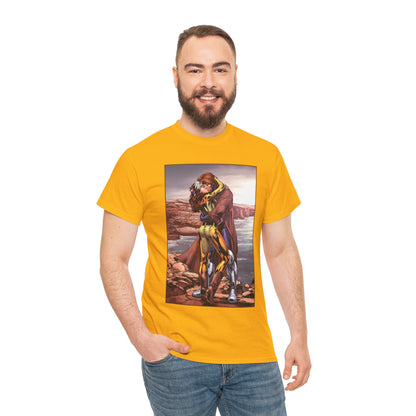 Gambit & Rogue T-Shirt - Scot Eaton Art - "Romy" - Popular X-Men Members - Marvel Comics