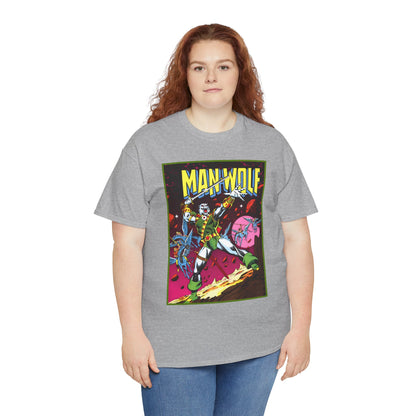 Man-Wolf T-Shirt - George Perez Art - Colonel John Jameson - Marvel Premiere #45 Cover Art - Marvel Comics