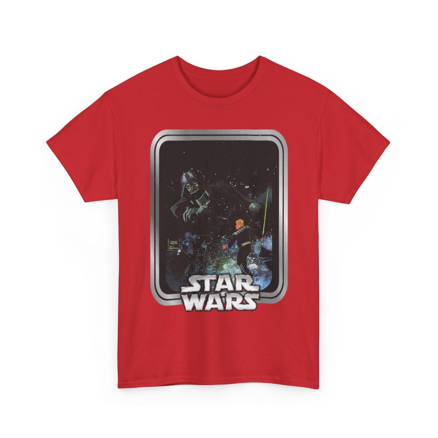 Luke Skywalker & Darth Vader T-Shirt - Star Wars Marvel Comics Art