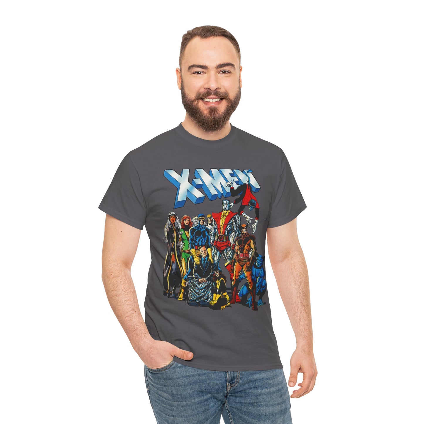 Uncanny X-Men T-Shirt - Brent Anderson/Austin Art - Wolverine, Storm, Cyclops, Phoenix, Nightcrawler - Marvel Comics