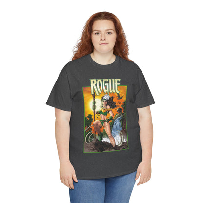 Rogue T-Shirt - Jim Lee Art - X-Men Mutant Member & Leader - Savage Land - 1990s Story - Marvel Comics