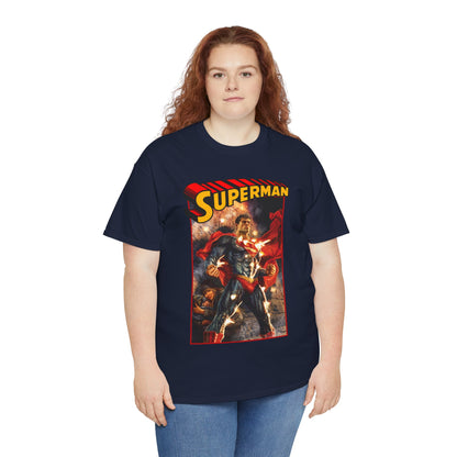 Superman T-Shirt - Lee Bermejo Art - Action Comics Variant Cover - Man of Steel, Metropolis - DC Comics