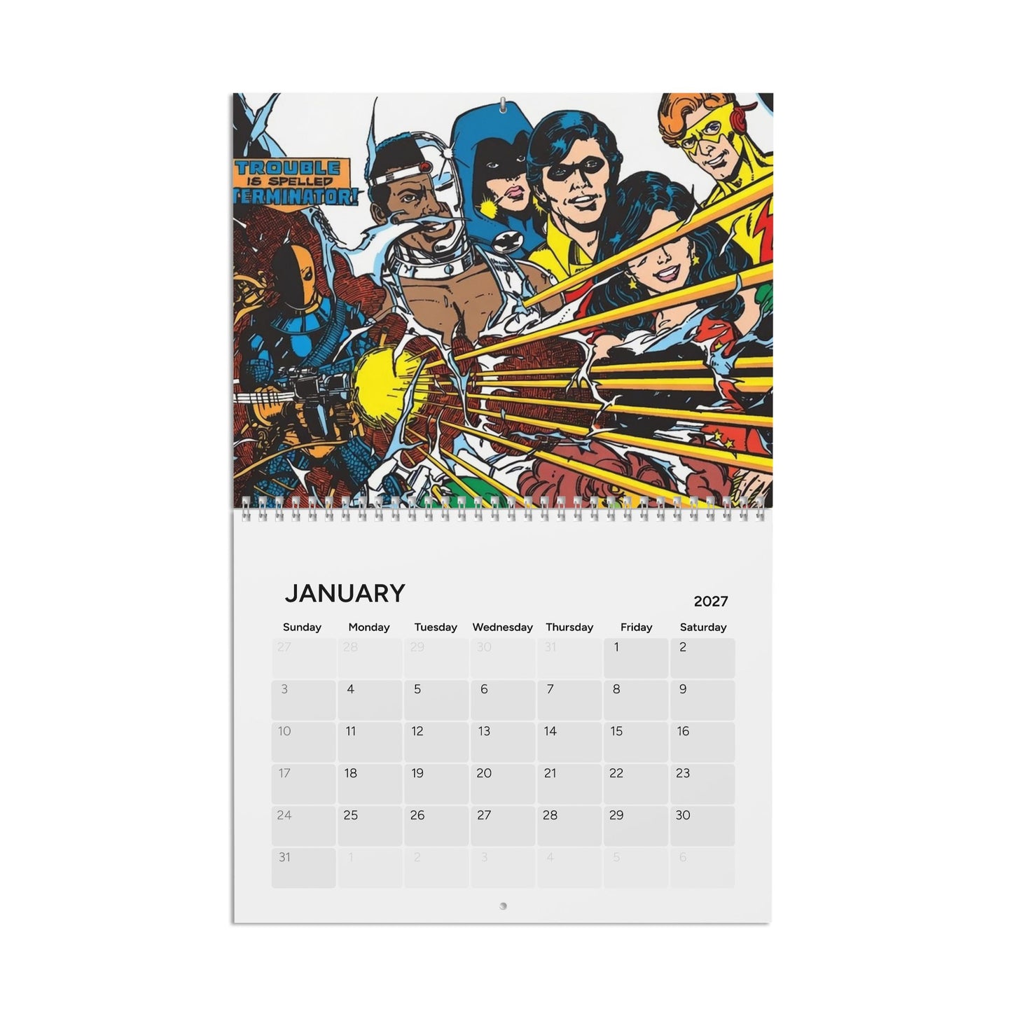 New Teen Titans Calendar (2027)