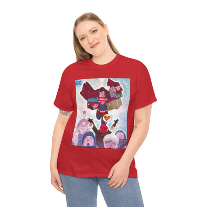 Superman Santa T-Shirt - Mitch Gerads Art - DC Comics