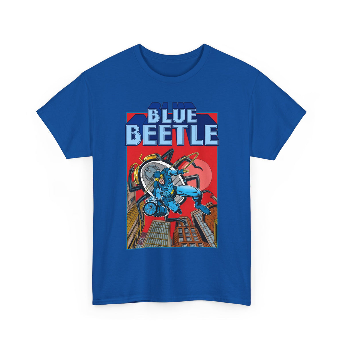 Blue Beetle T-Shirt - Paris Cullins Art - Ted Kord - DC Comics