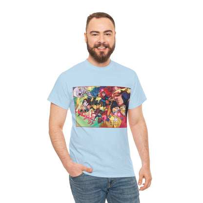 X-Men '97 T-Shirt - Russell Dauterman Art - Cyclops, Jean Grey, Rogue, Storm, Jubilee, Beast, Gambit, Bishop, Wolverine - Marvel Comics