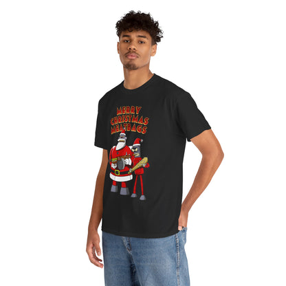 Robot Santa Claus & Bender Futurama Christmas T-Shirt