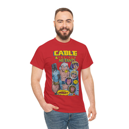 Cable & the New Mutants T-Shirt - #87 Cover Art - Wolfsbane, Boom-Boom, Cannonball - Marvel Comics