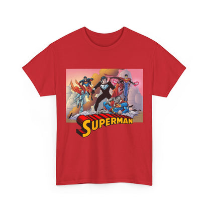Superman T-Shirt - Tom Grummett Art - Death & Return - Steel, Cyborg, Eradicator - DC Comics