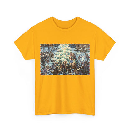 Wonder Woman Christmas T-Shirt - Steve Rude Art - DC Comics