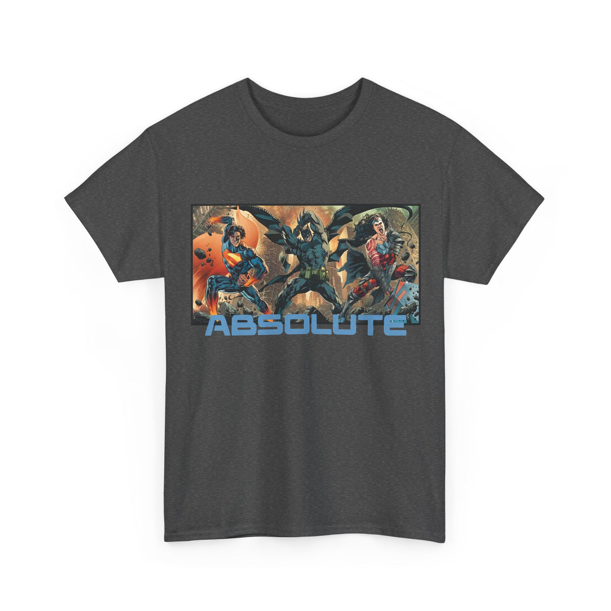 Absolute Trinity T-Shirt - Bryan Hitch Art - Batman, Superman, Wonder Woman - DC Comics