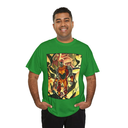 Colossus T-Shirt - Fighting a Sentinel - Marvel Comics