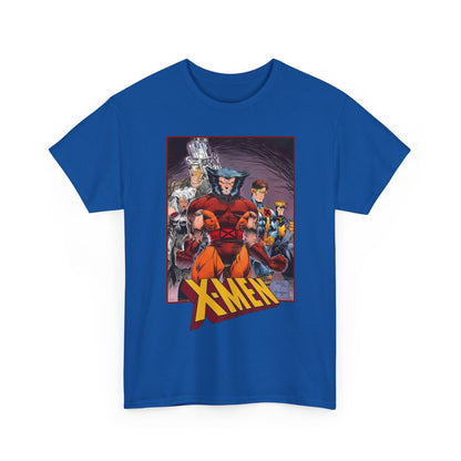 X-Men T-Shirt - While Portacio Art - Wolverine, Cyclops, Storm, Cable, Havok - Marvel Comics