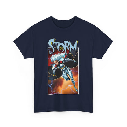 Storm T-Shirt - Jim Lee Art - Ororo - Uncanny X-Men Member & Leader - Heroic Mutant - Marvel Comics