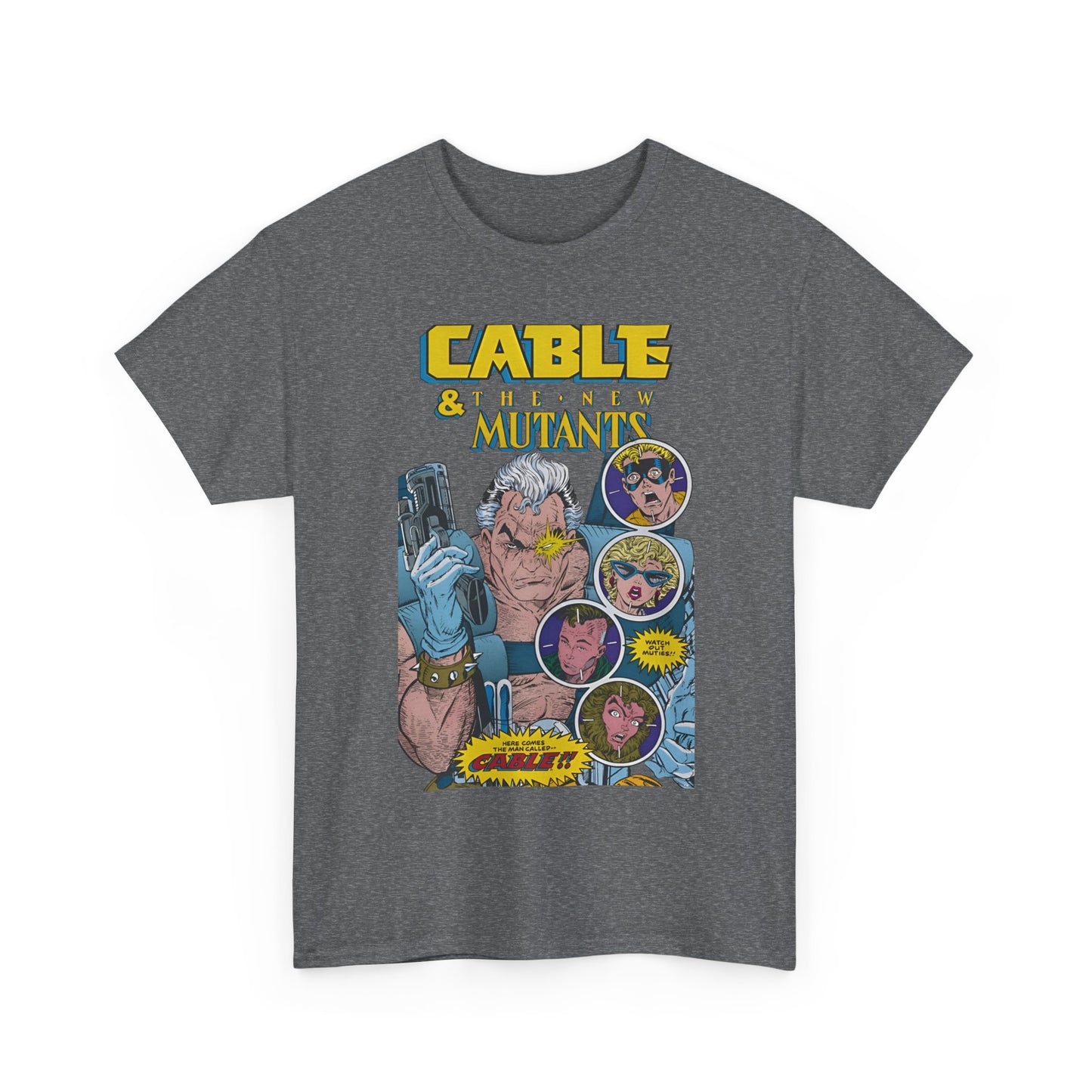 Cable & the New Mutants T-Shirt - #87 Cover Art - Wolfsbane, Boom-Boom, Cannonball - Marvel Comics