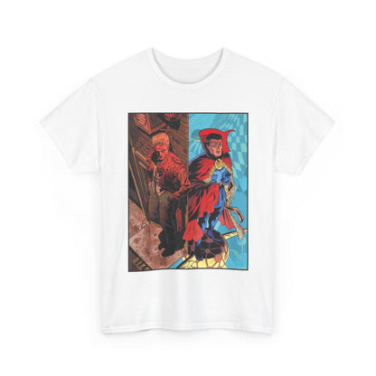 John Constantine & Dr. Strange T-Shirt - DC & Marvel Comics