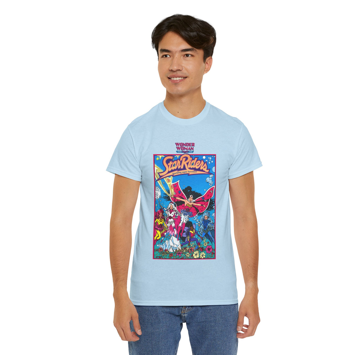 Wonder Woman & the Star Riders Shirt - 1980s Concept Figures - Promotional Art - DC Comics