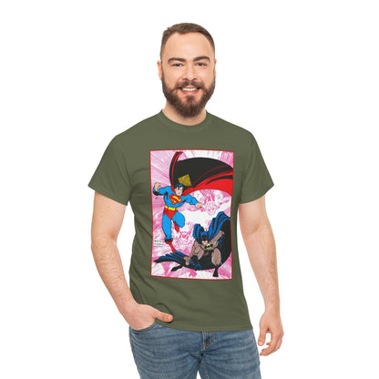 Batman Vs Superman T-Shirt - Arthur Adams Art - Action Comics Annual #1 Cover - DC Comics