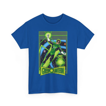 Green Lantern T-Shirt - George Perez JLA Postcard Art - DC Comics - Hal Jordan - Sector 2814 - Justice League Member