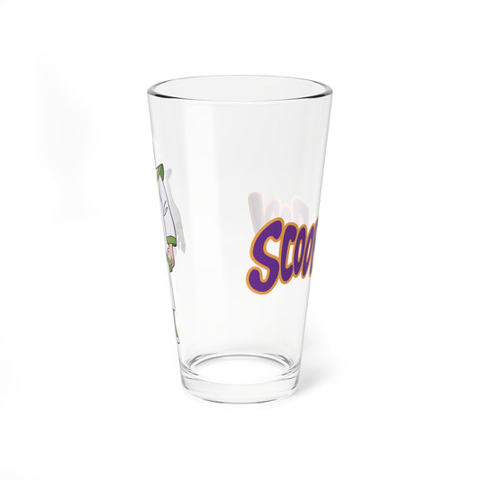 Ghost of Zen Tuo Pint Glass, 16oz - Scooby Doo Villain - Beloved Hanna-Barbera Cartoon - Mystery Mask Mix-Up