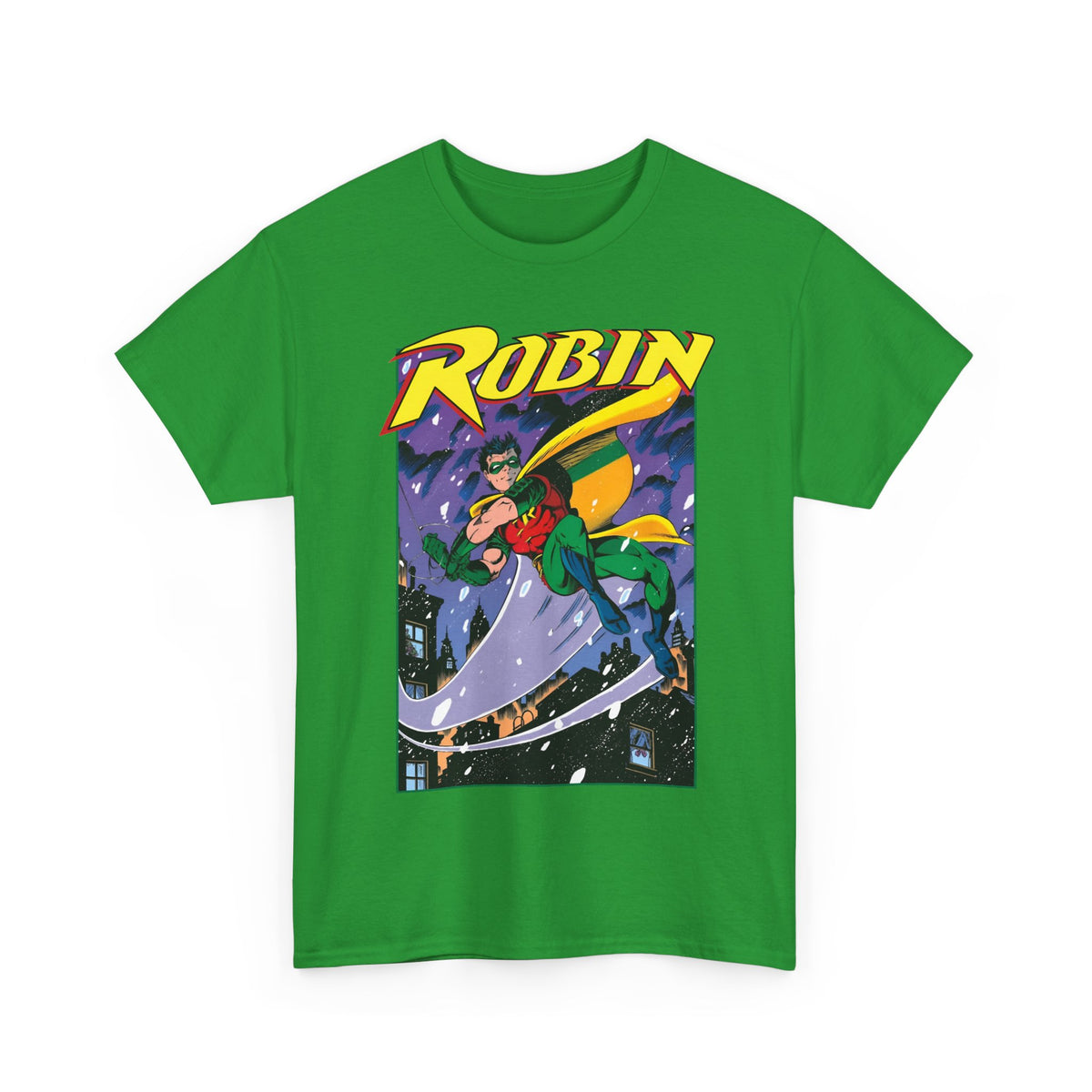 Robin T-Shirt - Tom Grummett Art - Tim Drake, Batman Family, Gotham City - DC Comics