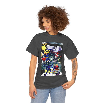 Micronauts T-Shirt - Annual #1 Cover Art - Marvel Comics - Arcturus Rann, Biotron, Marionette, Microtron, Bug, Acroyear