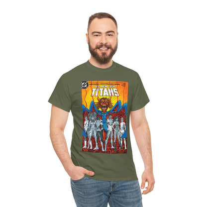 New Teen Titans #4 T-Shirt - George Perez Art - Trigon the Terrible - DC Comics
