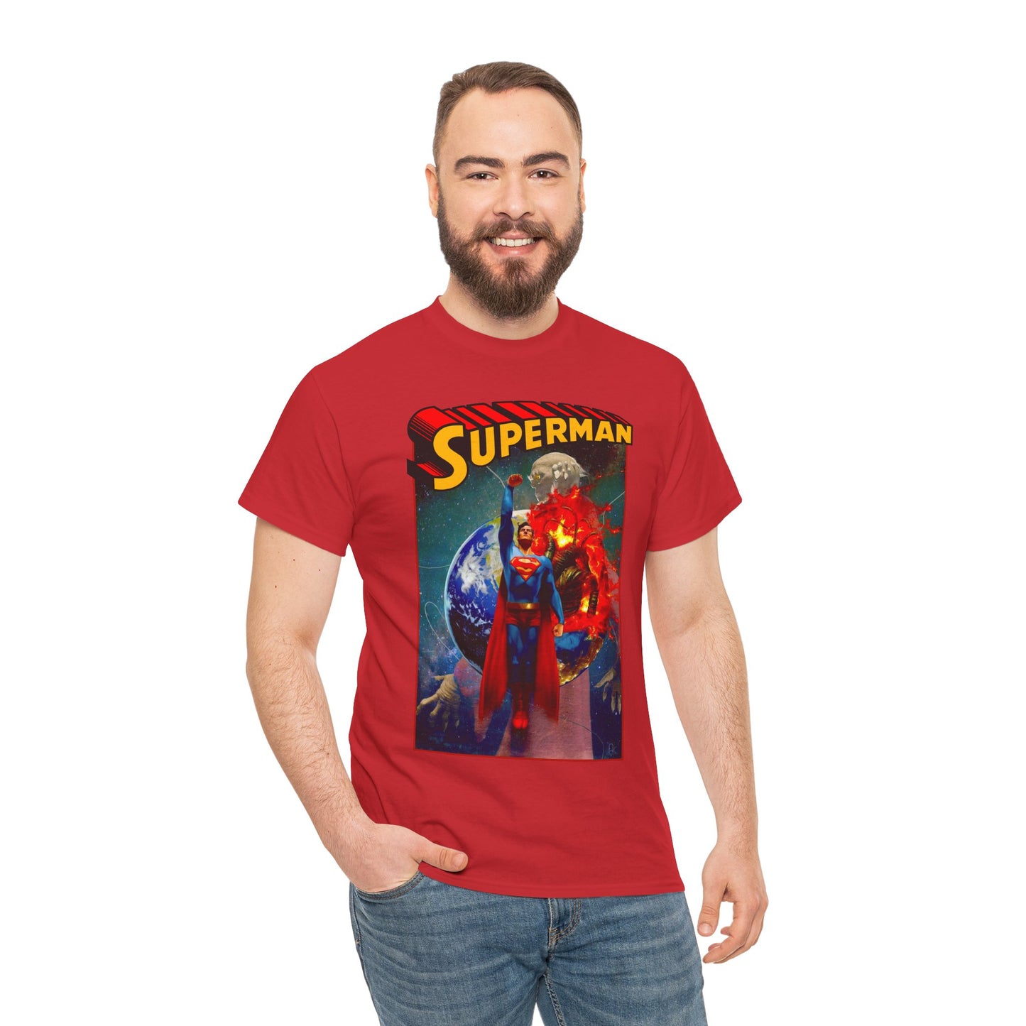 Superman T-Shirt - Ariel Colón Art - DC K.O. Cover Art - DC Comics