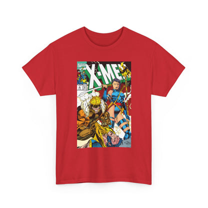 X-Men #6 T-Shirt - Jim Lee Art - Psylocke & Sabretooth - Marvel Comics