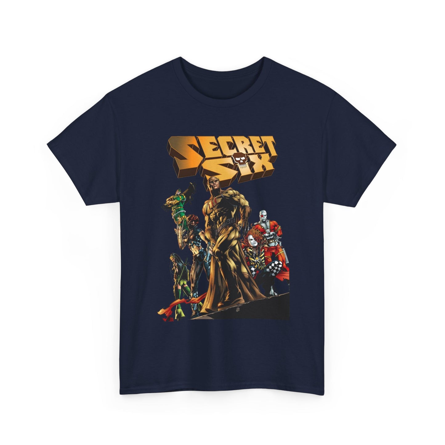Secret Six T-Shirt - Gail Simoine Series - Catman, Ragdoll, Deadshot - DC Comics