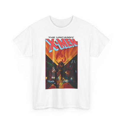 Uncanny X-Men T-Shirt - Bill Sienkiewicz Art - Phoenix, Cyclops, Colossus, Wolverine - Marvel Comics