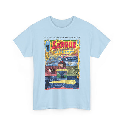 League of Extraordinary Gentlemen T-Shirt - Kevin O'Neill Art - Mina Murray, Captain Nemo, Allan Quatermain, Dr. Jekyll, & The Invisible Man - Alan Moore Story - DC Comics