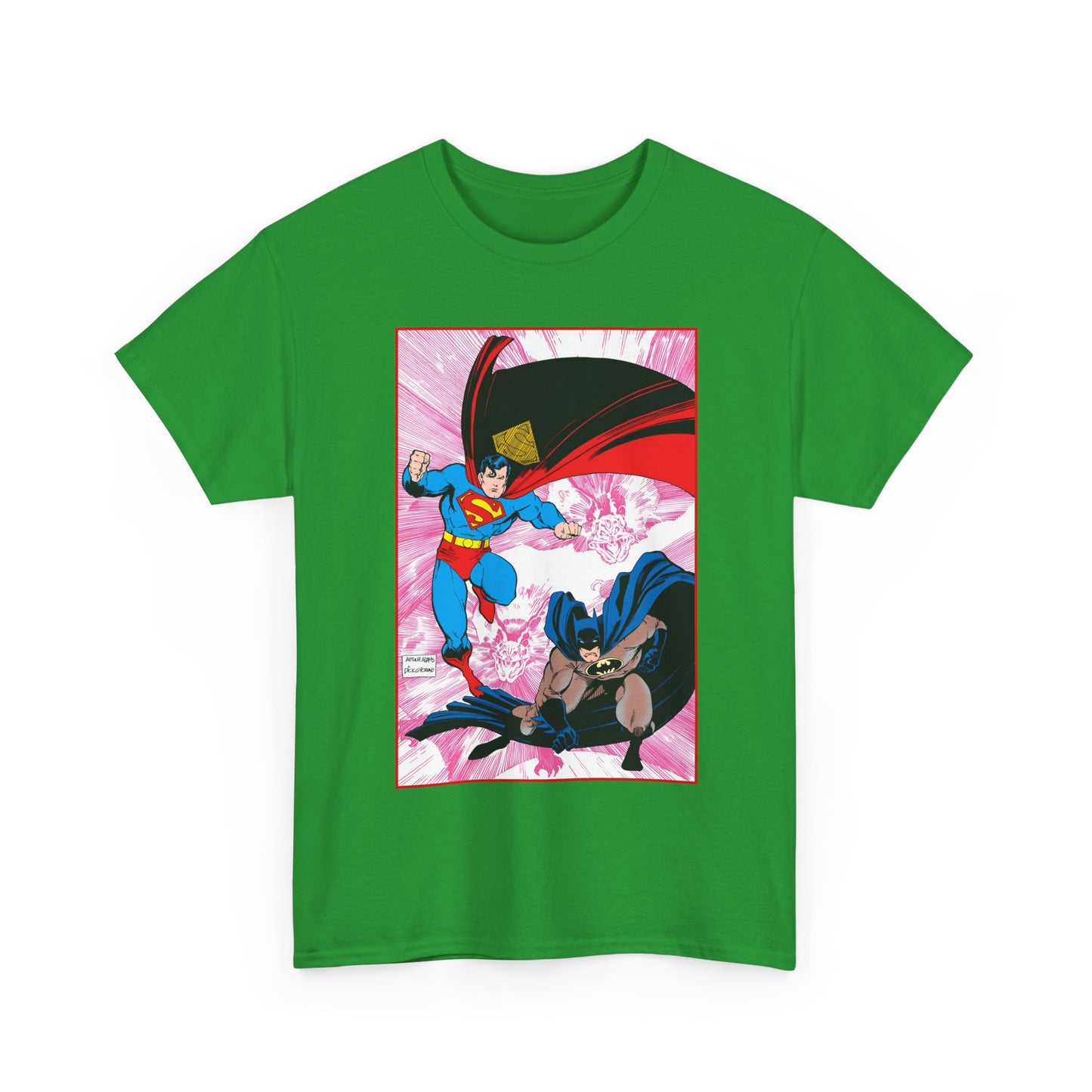 Batman Vs Superman T-Shirt - Arthur Adams Art - Action Comics Annual #1 Cover - DC Comics