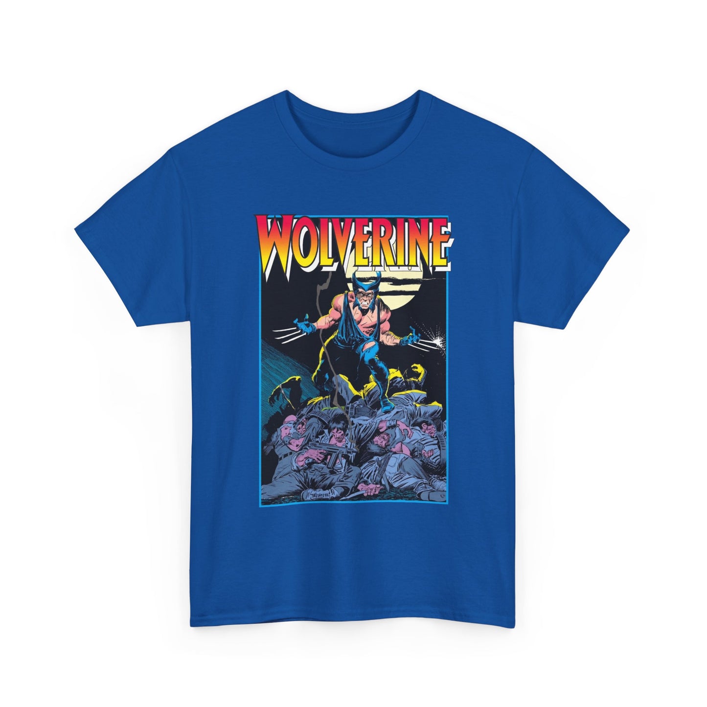 Wolverine T-Shirt - John Buscema Art - #1 Cover Art 1988 - Marvel Comics