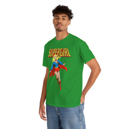 Supergirl T-Shirt - John Byrne Art - Kara, Maid of Might - 2026 Movie with Milly Alcock - DC Comics