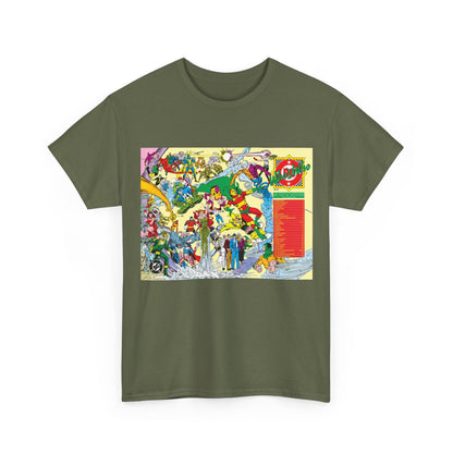 Who's Who in the DC Universe T-Shirt - George Perez Art - Mr. Miracle, Metamorpho - #15 Cover Art - DC Comics
