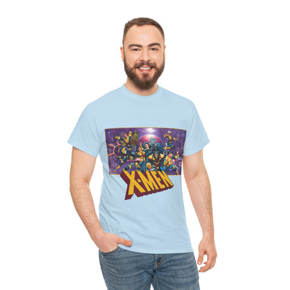 X-Men T-Shirt - Jim Lee Art - Wolverine, Storm, Gambit, Psylocke, Jubilee, Forge, Banshee - Marvel Comics Mutants