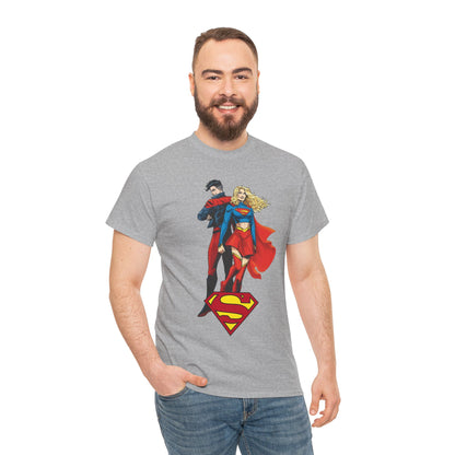 Supergirl & Superboy T-Shirt - Dan Mora Art - DC Comics