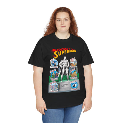 Superman T-Shirt - Curt Swan Art - Whatever Happened to the Man of Tomorrow? - Brainiac, Lex Luthor, Bizarro, Toyman, Daily Planet - Alan Moore Story - DC Comics