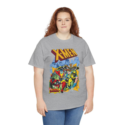 Giant-Sized X-Men T-Shirt - Dave Cockrum Art - Wolverine, Storm, Colossus, Cyclops, Nightcrawler, Thunderbird - New Chris Claremont Era - Marvel Comics