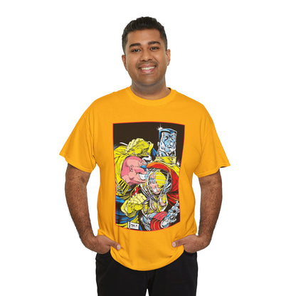 Strong Guy & Colossus T-Shirt - Dale Keown Art - Uncanny X-Men Annual Poster - Marvel Comics