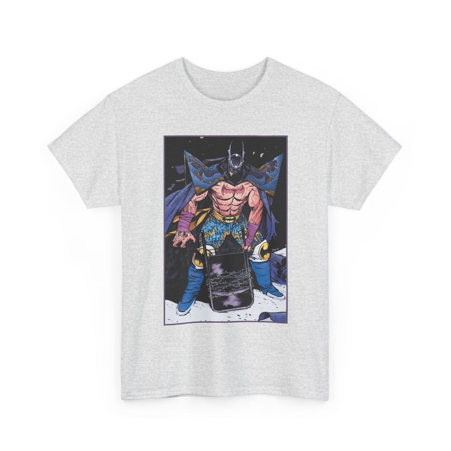 Batman T-Shirt - Daniel Warren Johnson Art - Luchador-Style Mask - DC K.O. #4 Cover Art - DC Comics