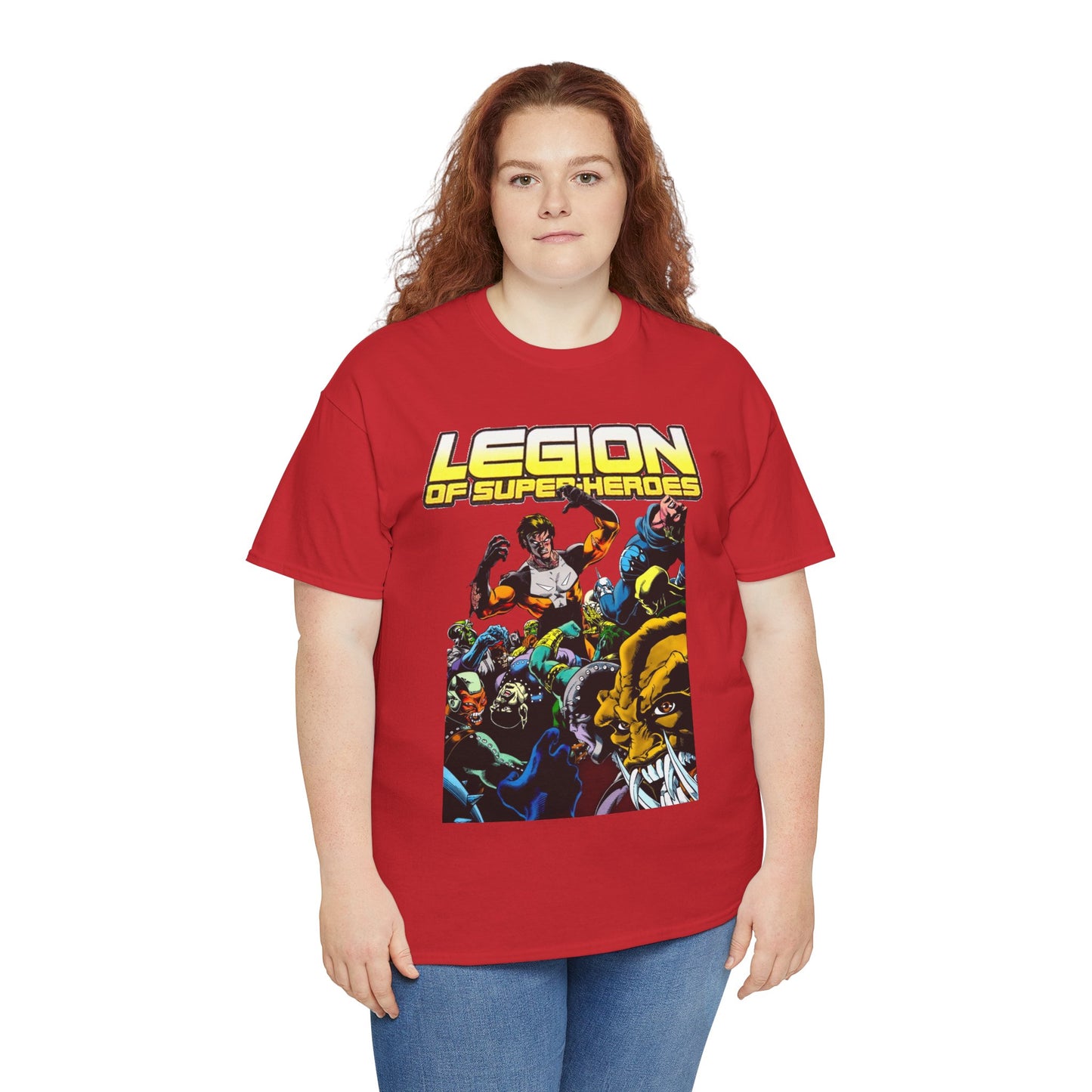 Legion of Super-Heroes T-Shirt - Steve Lightle Art - Timber Wolf - DC Comics